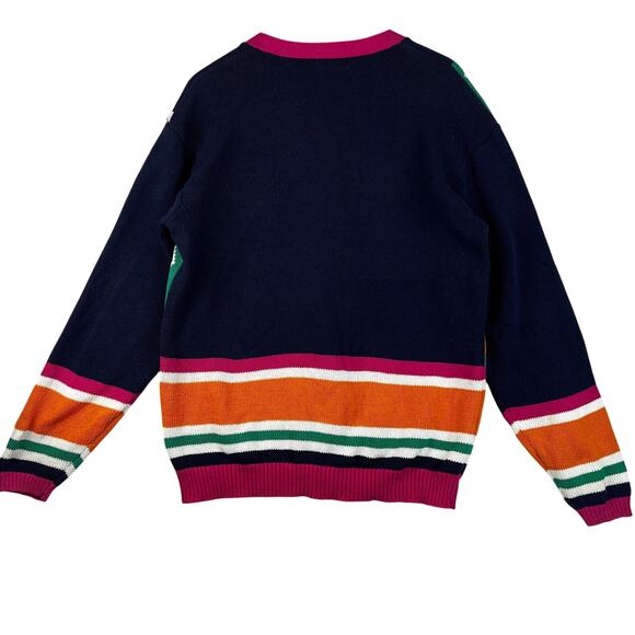 Amanda Braendel Vintage Cardigan Women’s SZ LG Southwestern Cotton Oversized - Picture 2 of 7